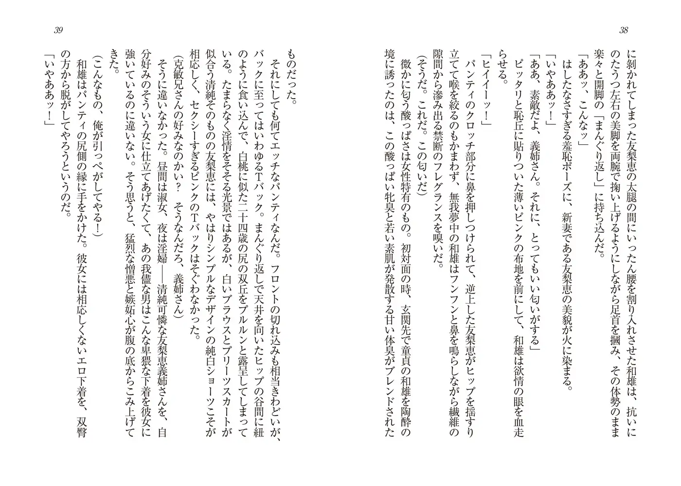 孕蔵 未亡人兄嫁と若兄嫁 2
