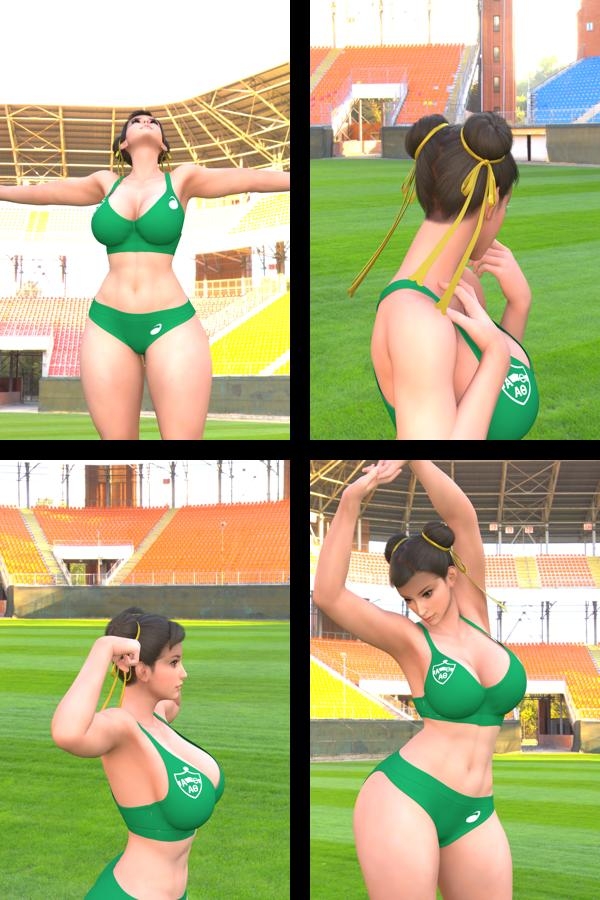 元祖中華女性格闘家 チュン○ー(春○)の写真集 麗しき春_01