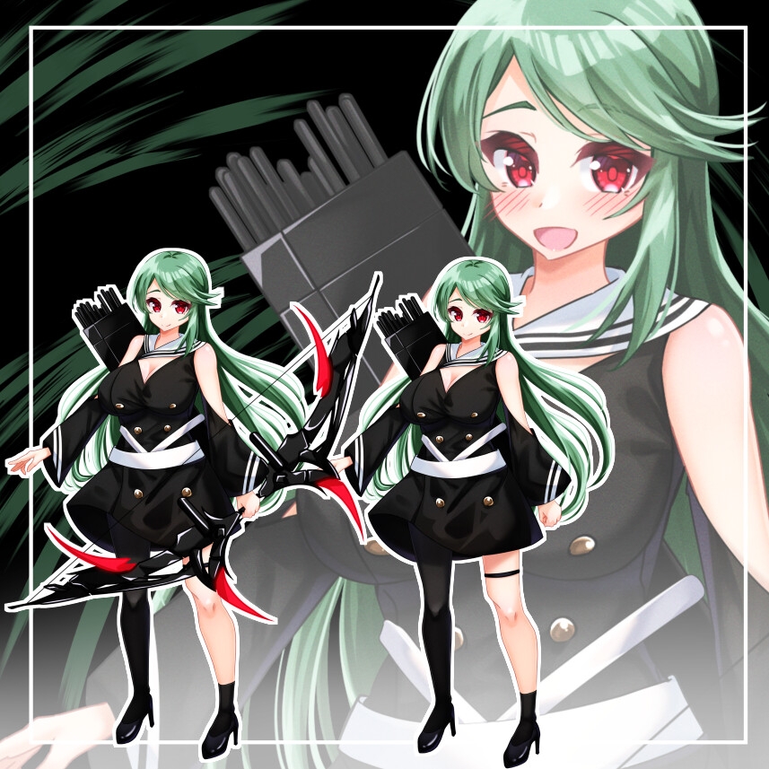 弓使いの少女 立ち絵25