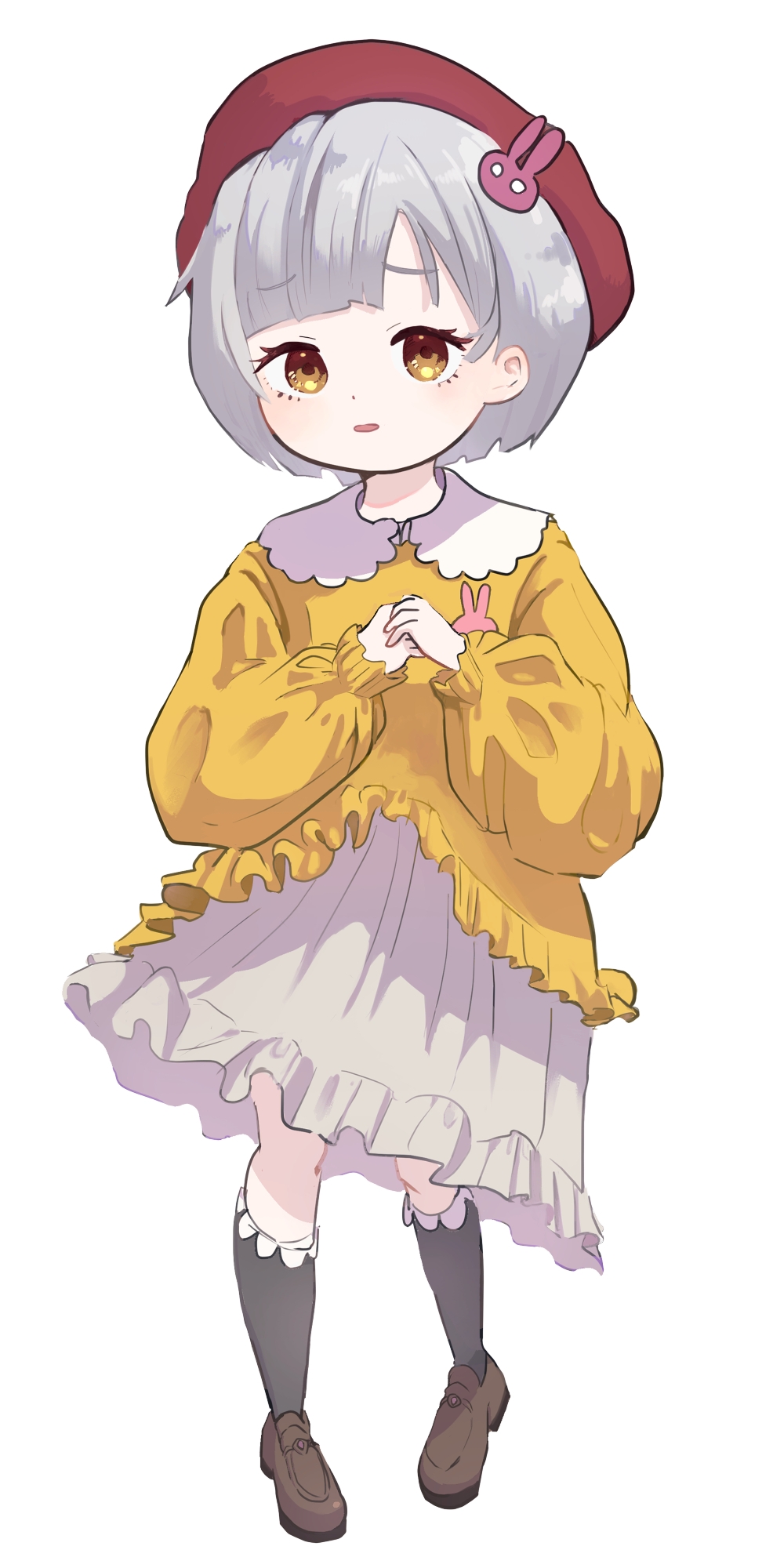 ○リ系少女の立ち絵【表情差分17種類】