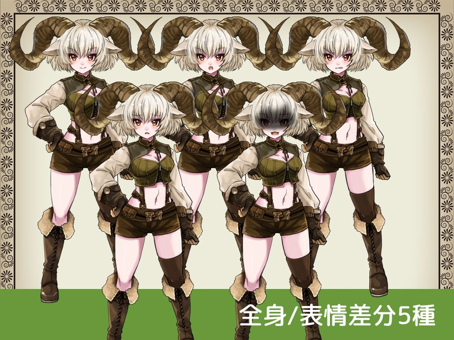 自由に使える立ち絵素材112