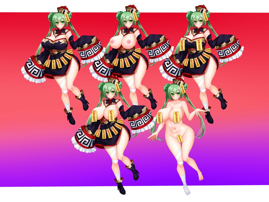 立ち絵素材 キョンシー HCGセット