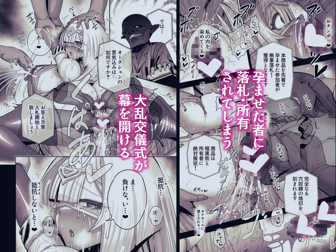 死神の一番弱い日(3) ~奴○改造された銀髪娘の絶対服従オークション~の画像5
