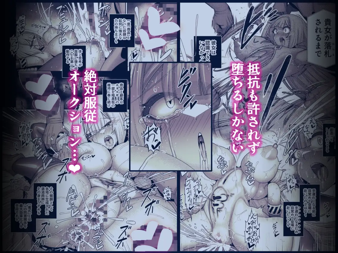 死神の一番弱い日(3) ~奴○改造された銀髪娘の絶対服従オークション~の画像6
