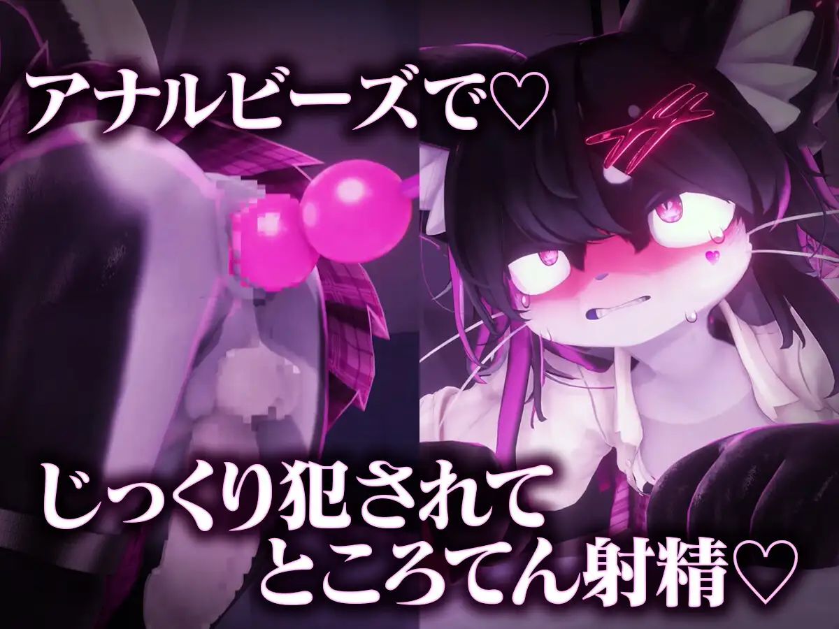ケモショタChaloくん逆バニー&アメスク搾精エロアニメ7本セットの画像4