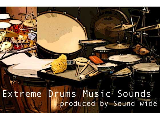 Extreme Drums Music Sounds