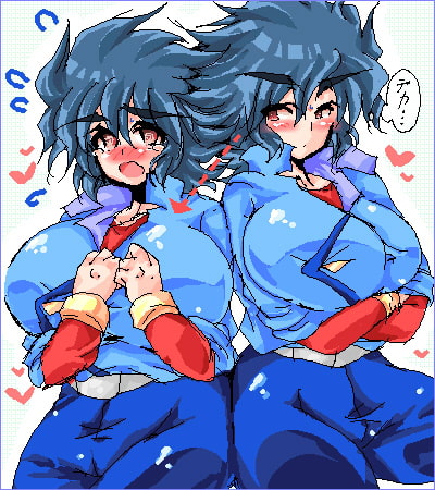 RJ119860 img smp2 RJ119860[130811][がちゃぽん。]ぼくのわたしの(ry)筋肉娘+BL編。