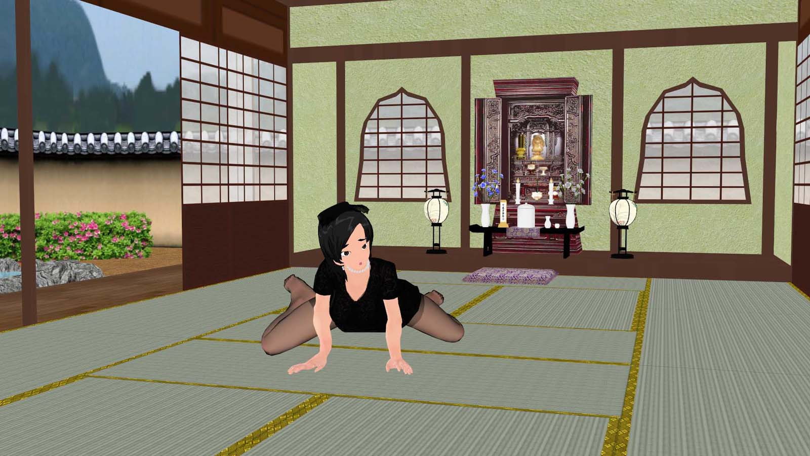 RJ122513 img smp1 RJ122513[130922][時代物サークル][背景」座敷と庭追加仏間1