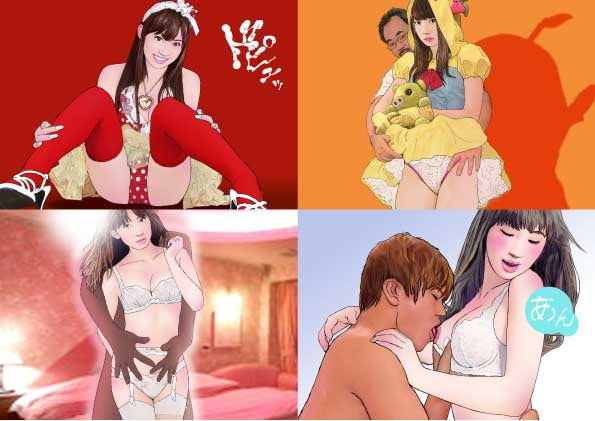 RJ141848 img smp1 RJ141848 [140920][girlboys]妄想絵本「アイドルで逝く」Soft編