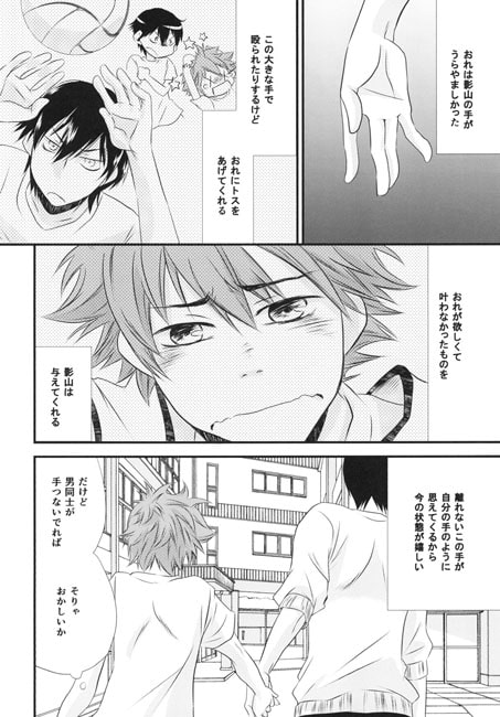 「ハイキュー」影日R18本