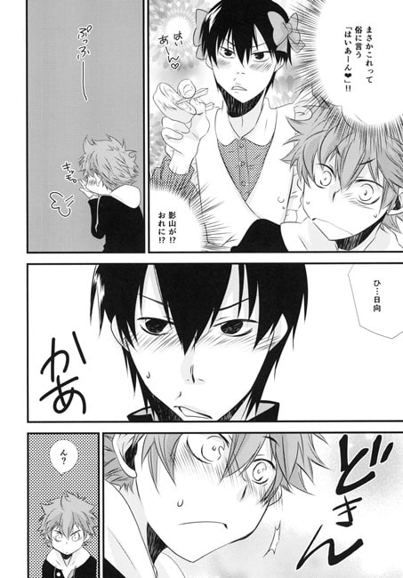 「ハイキュー」影日R18本