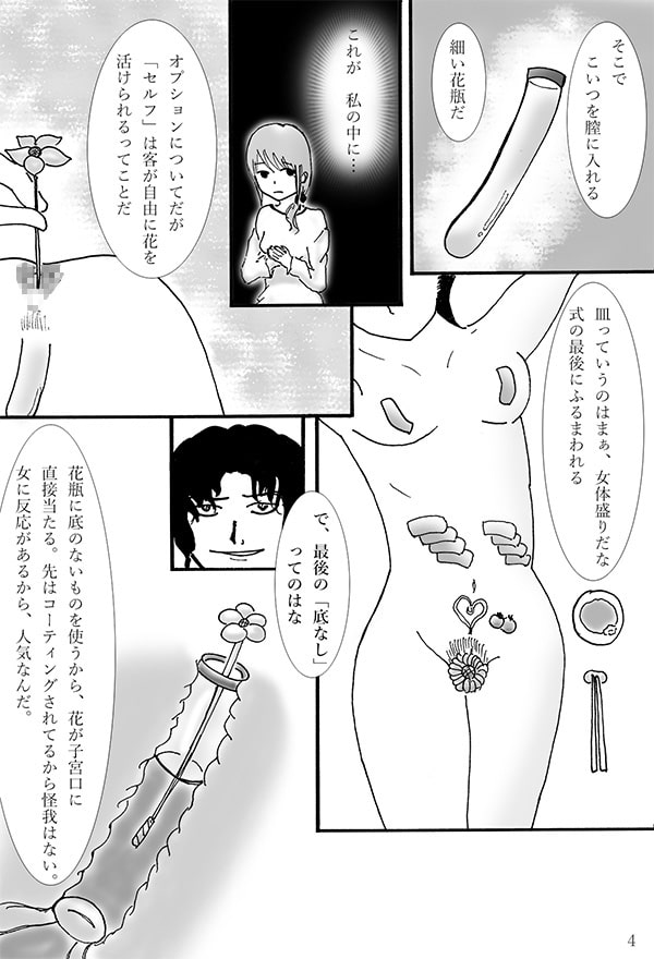 RJ153063 img smp1 RJ153063 [150406][珍獣のチンチン]女体生け花のアルバイト