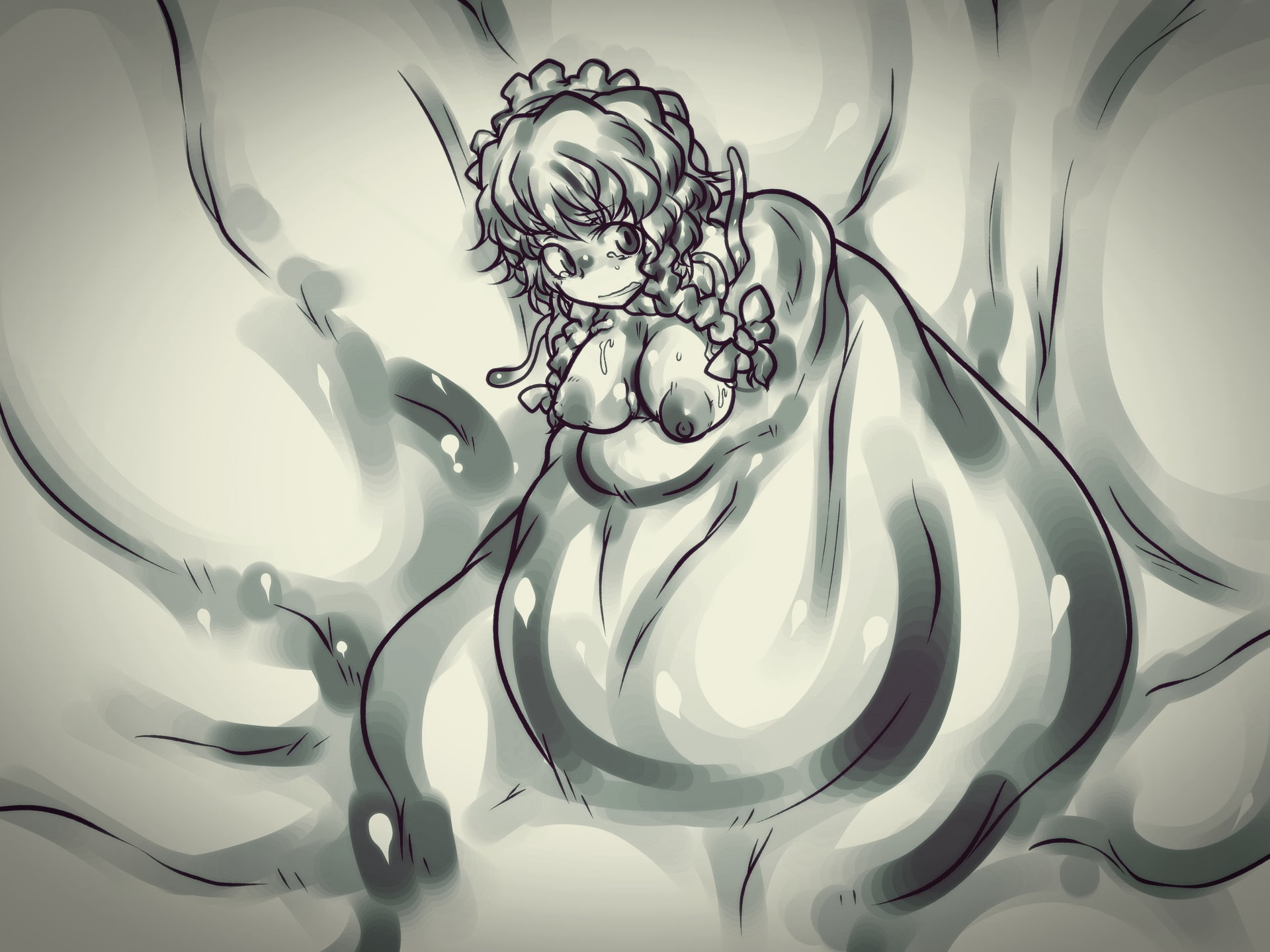 RJ165564 img smp1 RJ165564 [151102]咲夜さんが触手の繭に同化させられちゃうお話 [おれんじまんぼう]