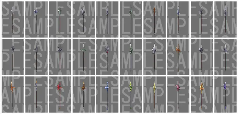 武器画像集 Vol03 矛槍 4