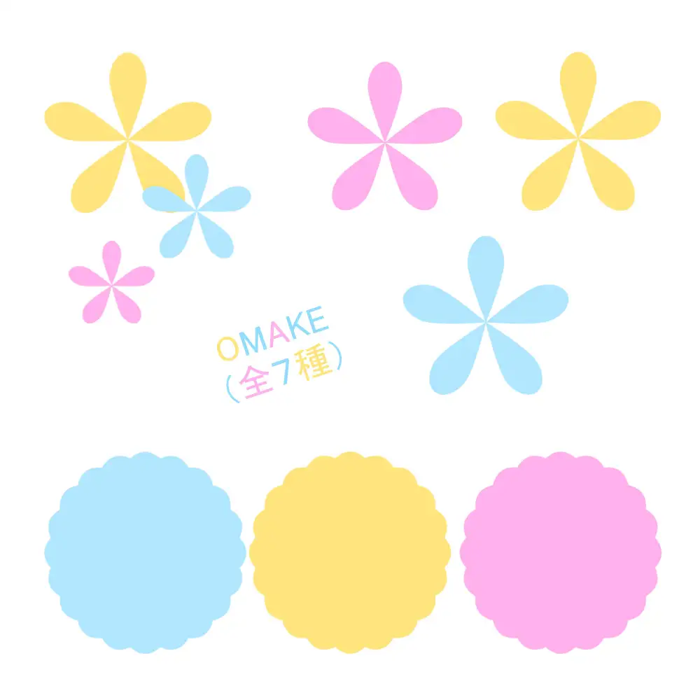 SIMPLE CUTE BACKGROUND -FLOWER- 6