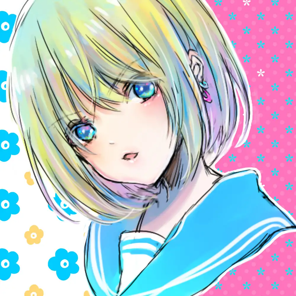 SIMPLE CUTE BACKGROUND -FLOWER- 8