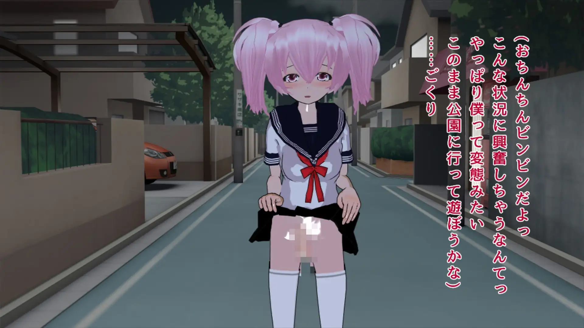 どきどき公園女装露出プレイ 3