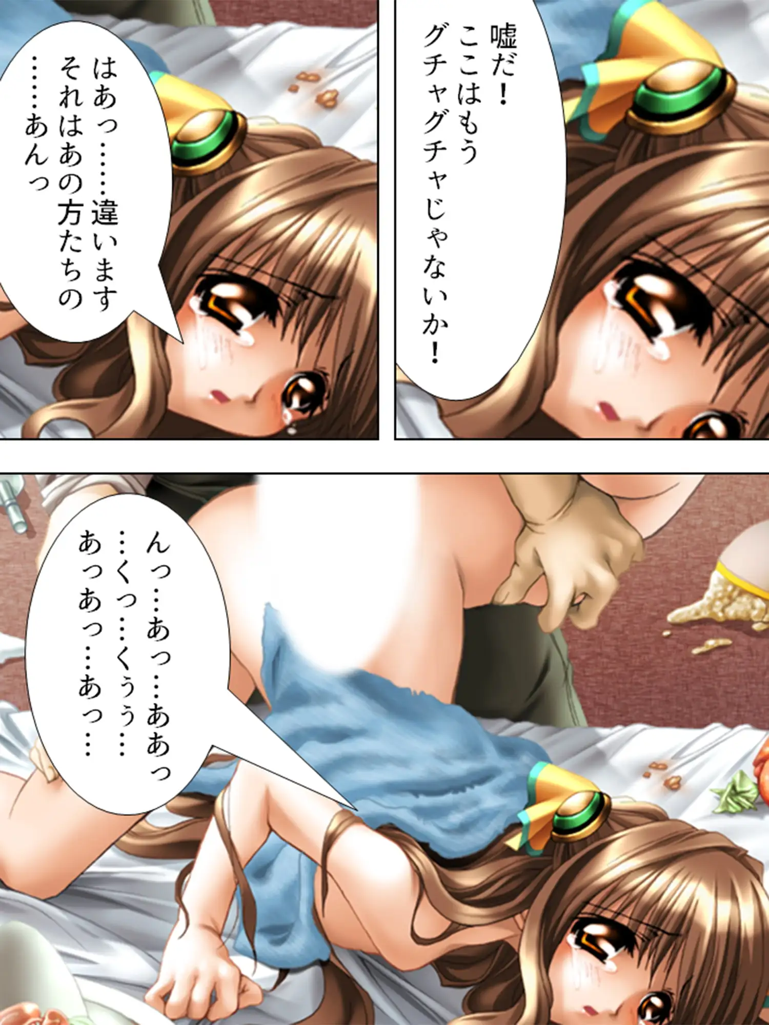 盗賊団に穢され淫らに開発された姫の全穴 11