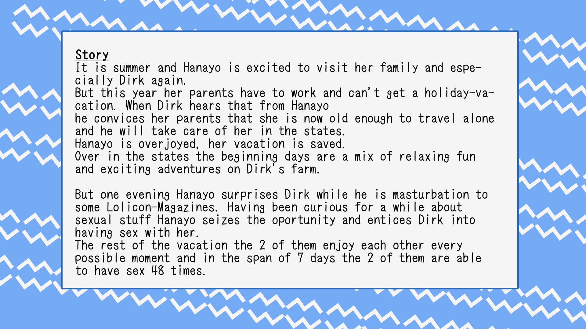 RJ366610 Hanayo's 48 Holiday Moments [Eng. Ver.] [20220107]