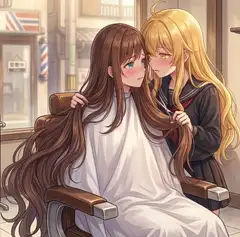 【日本語/繁體中文】許されぬ長髪 / 不被允許的長髮 (視点差分セット /視角分套組 ) [TenSam]