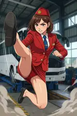 ミニスカ刑事(デカ)外伝:潜入！死の観光ルートを追え ―制服チェンジ・ミッション・ミニスカバスガイド偏― [Yamato]