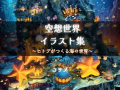 空想世界イラスト集 ～ヒトデがつくる海の世界～ [コサメ]