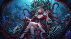 【明○方舟同人音声】心之:大群女王的深海窒(IF病斯蒂的触手与毒素侵染) [无名音声社]