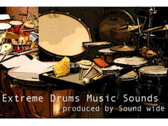 Extreme Drums Music Sounds [Sound wide]