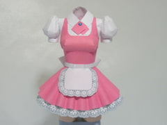 Paper Figure / Pretty Maid A / Pink / for adult [PaperCostumeFactory]