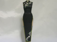 Paper Figure / Chinese Dress / Black / for adult [PaperCostumeFactory]