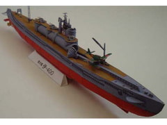 潜水艦 伊400 1/400ペーパークラフト [etsutan]