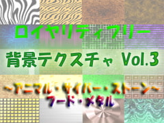 Royalty Free Background Texture Vol.3 - Animal Cyber Stone Food Metal [Yorozusabou MaMi]