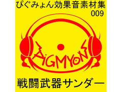 pigmyon sound effects 009 - BATTLE WEAPON THUNDER [pigmyon studio]