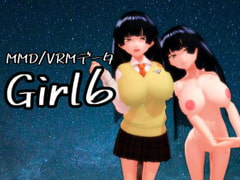 MMD/VRMデータ Girl6 [MoonCat]