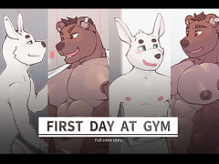 First day at gym. [Steely A]