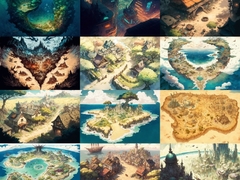 【上空から見た都市等のマップ】著作権フリーの高解像度画像(100枚) [Game Material Store]