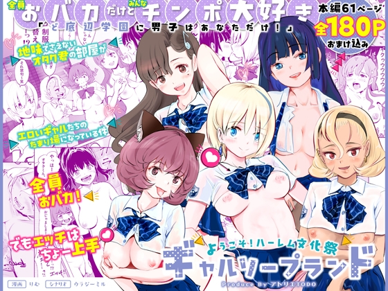 【全員おバカだけどみんなチンポ大好き】「ど底辺学園に男子はあなただけ！」ようこそ！ハーレム文化祭ギャルソープランド