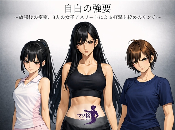 自白の強要 ～放課後の密室、3人の女子アスリートによる打撃と絞めのリンチ～