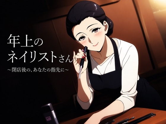 年上のネイリストさん ~閉店後の、あなたの指先に~