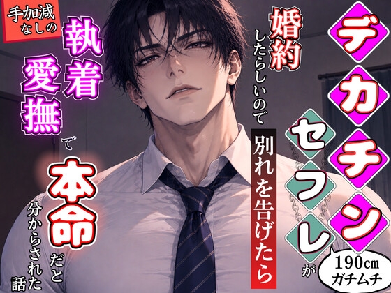 デカチンセフレが婚約したらしいので別れを告げたら、手加減なしの執着愛撫で本命だと分からされた話