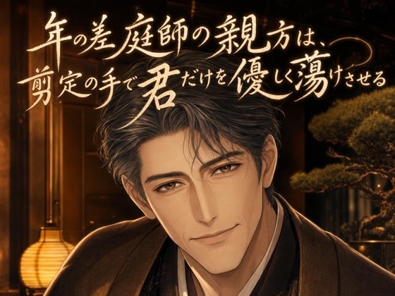 年の差庭師の親方は、剪定の手で君だけを優しく蕩けさせる♡〜大人の余裕で丁寧に愛でる夜〜【年の差/溺愛/バイノーラル】