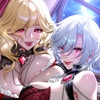 【フォーリー】ヴァンパイアお姉さんたちに搾られる♪【キスたっぷり】 [しゃーぷ]