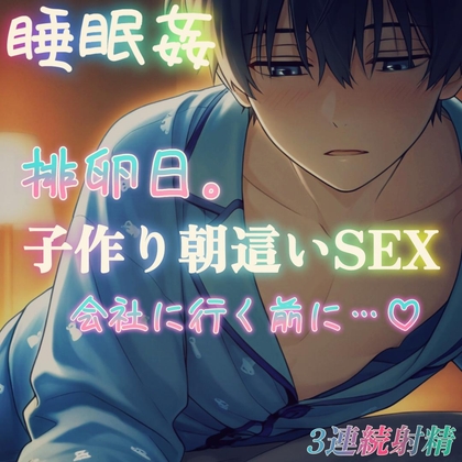 【睡眠姦】排卵日の朝這い~溺愛旦那様の積極的な子作りSEX♡~