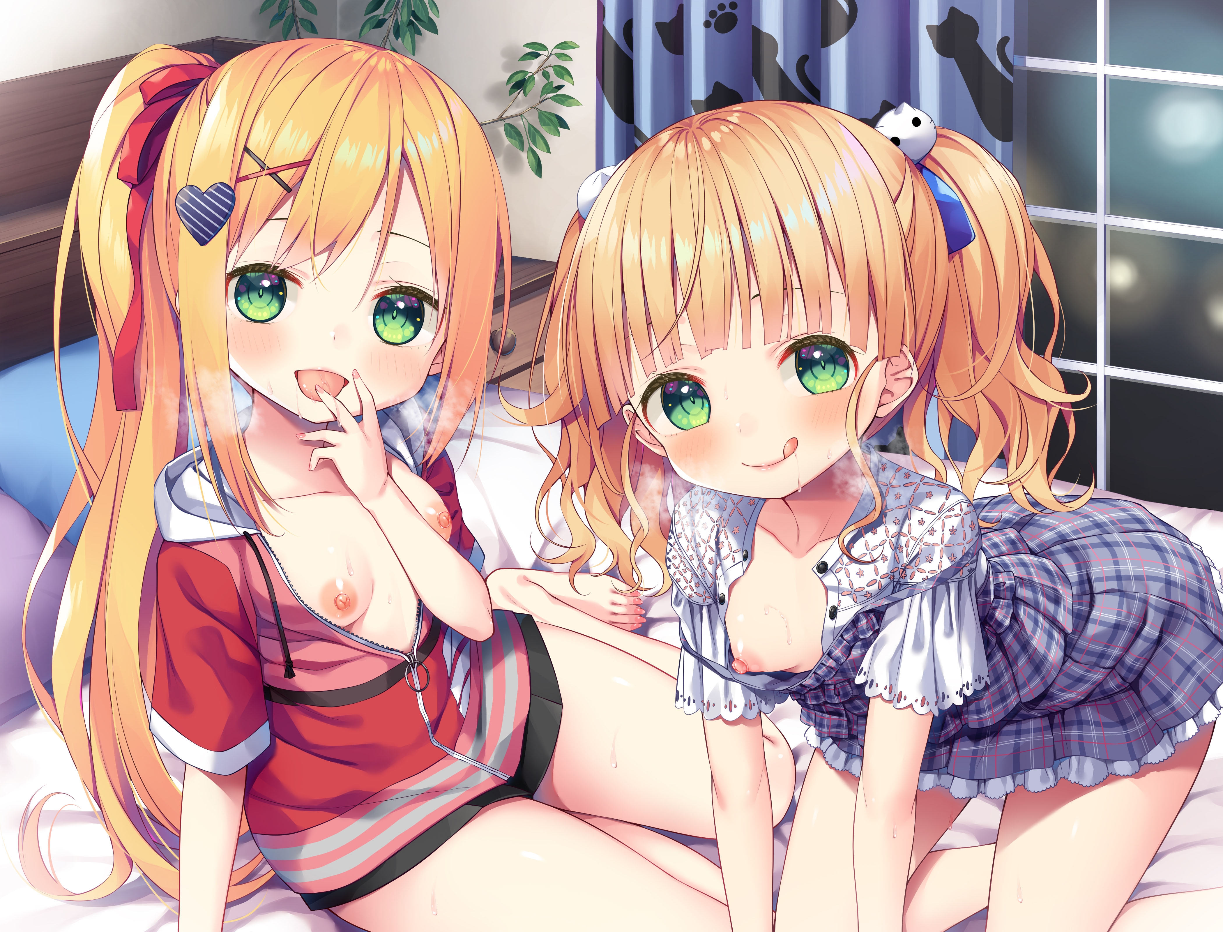 【究極耳舐め】幼妻姉妹と送るいちゃらぶ新婚耳舐めASMR 作品画像