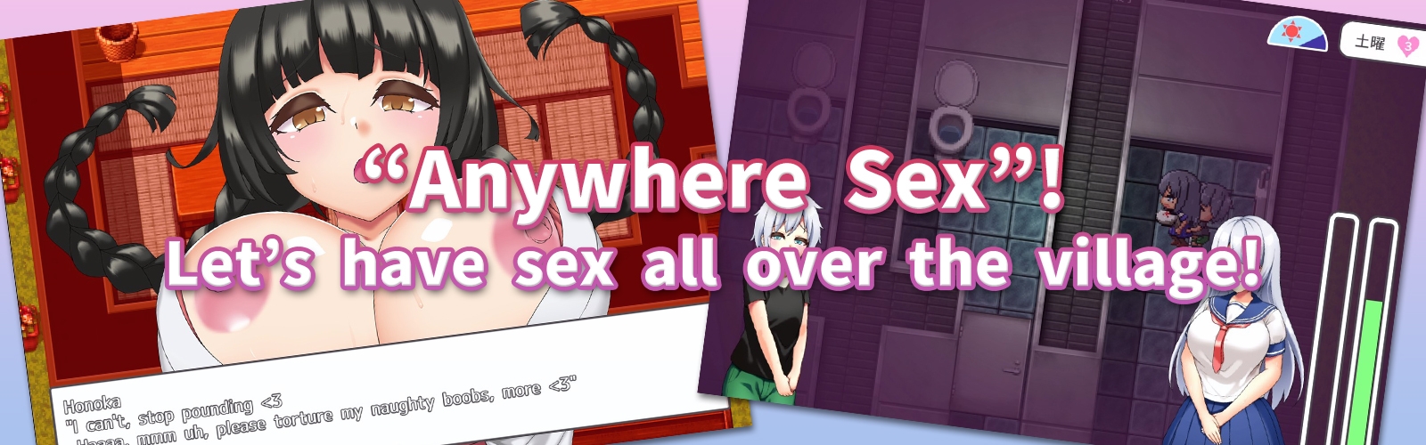 Secret Sister Sex 3 -A naughty summer vacation with sisters - [ryoheyLab.]