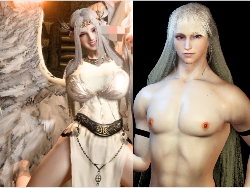 【3D動画】聖×性!美人天使と大司教エルネルの淫靡な時間【神の使いカップル】