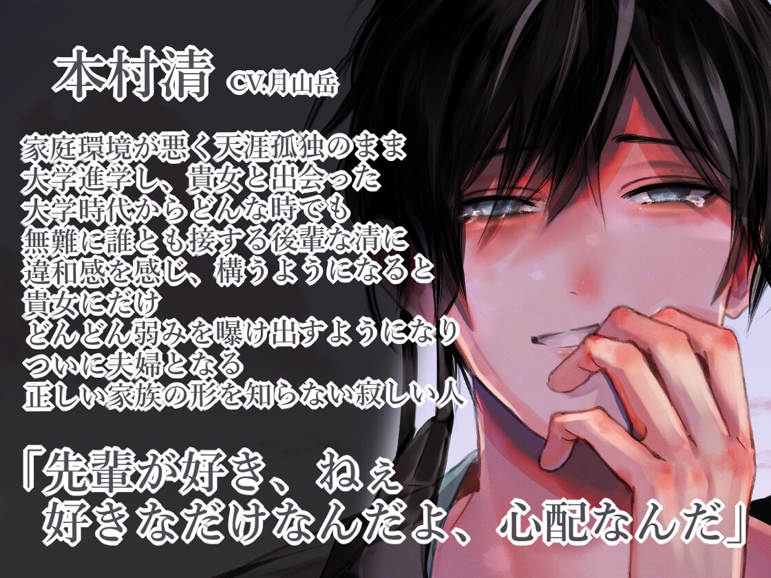 【家族崩壊後輩×泣きじゃくり先輩呼び×家庭再生】これは愛情で教育で家族だから暴力じゃない-好き、ごめんなさい、愛してる-【KU100】