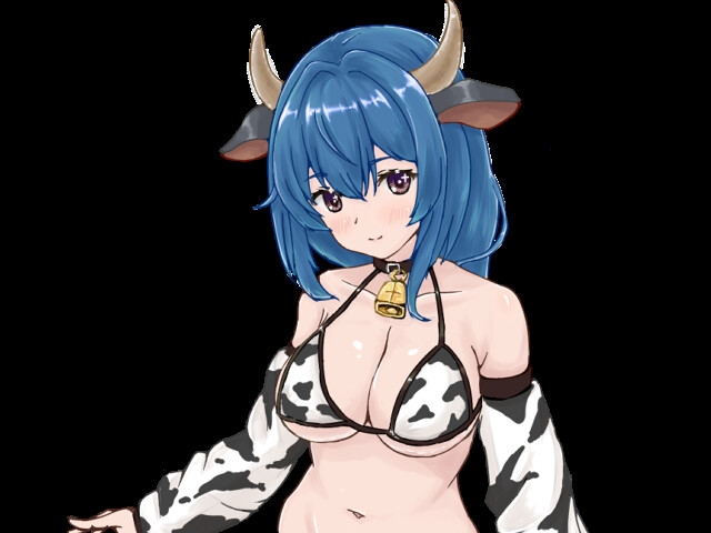 [新作RPG/汉化/巨乳]牛娘酱与奴隶君的甜蜜慢生活 牛娘ちゃんとドレイ君のあまあまスローライフ AI汉化版[FM/百度1G]