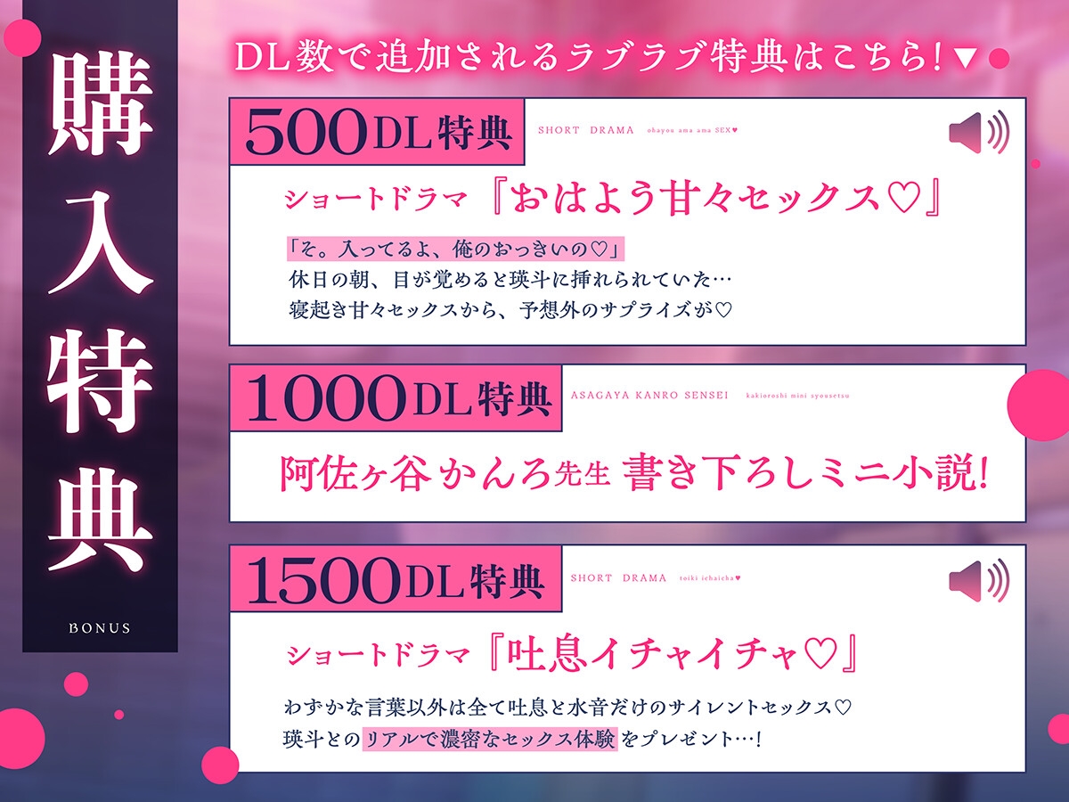 【キスシーン50回越え！重量級巨根で相思相愛中出しセックス♡】マンションのお隣さんは《女性用風俗店指名No.1》の絶倫執着お兄ちゃんでした♡【メロ甘注意！！】