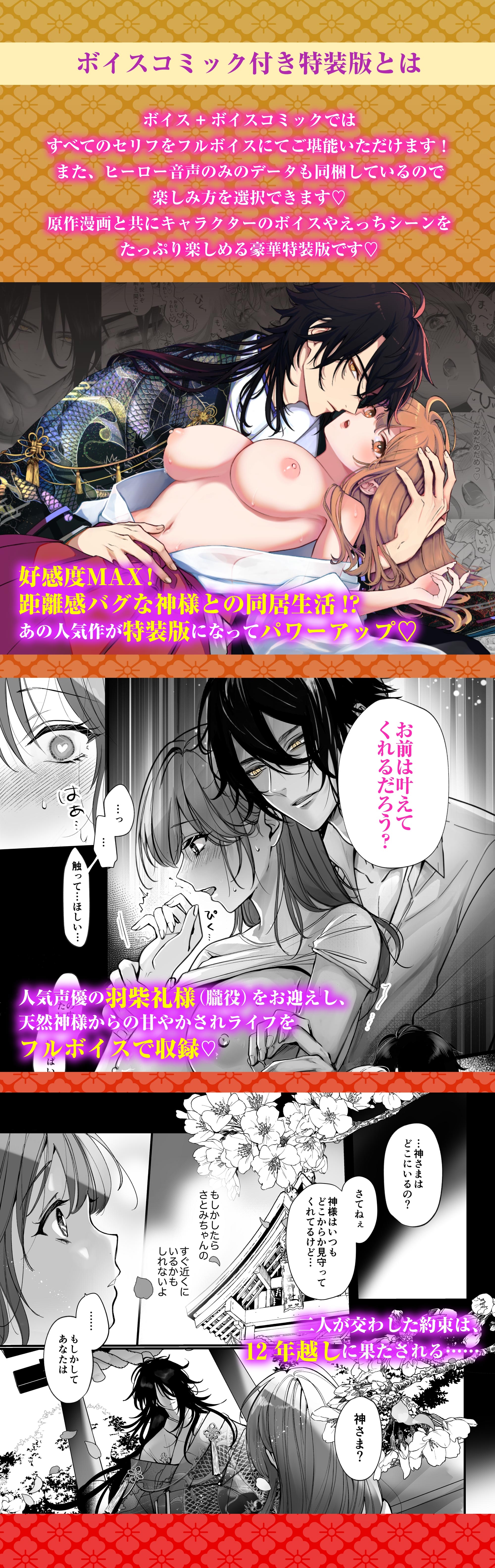 【CV:羽柴礼】好感度MAXな神様と同棲することになりまして…?【限定特典付きボイコミ特装版】